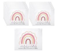 Reginary 50 Pcs Inspirational Gifts Bulk for Women Cosmetic Bag EVA You Are Braver Awesome Makeup Bag Mini Toiletry Bag with Zipper Encouragement Birthday Gift for Friend (May You Be Proud)