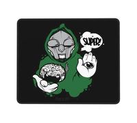 Reginascaks MF Rapper Doom Mouse Pad Rock Music Band Mouse Pad, Computer Mouse Pad, Office Home Novel Printed Desk Accessories 7.9 x 9.5 in