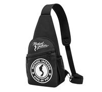 Reginascaks Michael King Jackson Chest Bag Rock Band chest pack - adjustable shoulder strap, comfortable fit, perfect companion for music festivals and daily life