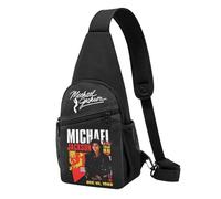 Reginascaks Michael King Jackson Chest Bag Rock Band chest pack - adjustable shoulder strap, comfortable fit, perfect companion for music festivals and daily life