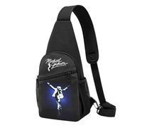Reginascaks Michael King Jackson Chest Bag Rock Band chest pack - adjustable shoulder strap, comfortable fit, perfect companion for music festivals and daily life