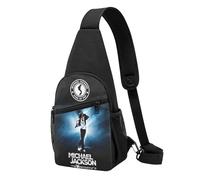 Reginascaks Michael King Jackson Chest Bag Rock Band chest pack - adjustable shoulder strap, comfortable fit, perfect companion for music festivals and daily life