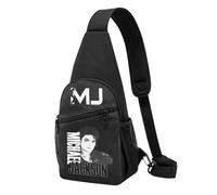 Reginascaks Michael King Jackson Chest Bag Rock Band chest pack - adjustable shoulder strap, comfortable fit, perfect companion for music festivals and daily life