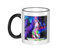 Reginascaks Michael King Jackson Mugs Rock Singer Themed Mug - Hip Hop Design, Suitable for Coffee, Tea, hot Drinks Personalized Ceramic Mug Fans Gift