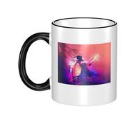 Reginascaks Michael King Jackson Mugs Rock Singer Themed Mug - Hip Hop Design, Suitable for Coffee, Tea, hot Drinks Personalized Ceramic Mug Fans Gift