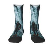 Reginascaks N*F-Rapper socks Hip Hops color collision mid-tube socks 3D printed high-definition Socks rapper fan trend peripherals Fashion Personalized wear essentials