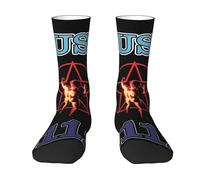 Reginascaks Rush-Socks Rock Band Casual Color Block Crew Socks for Women Men Music Lovers Music Gifts Singer Merchandise
