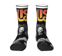 Reginascaks Rush-Socks Rock Band Casual Color Block Crew Socks for Women Men Music Lovers Music Gifts Singer Merchandise