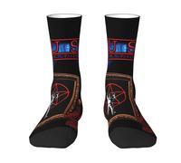 Reginascaks Rush-Socks Rock Band Casual Color Block Crew Socks for Women Men Music Lovers Music Gifts Singer Merchandise