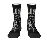 Reginascaks Rush-Socks Rock Band Casual Color Block Crew Socks for Women Men Music Lovers Music Gifts Singer Merchandise