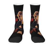 Reginascaks Tina Rock%Turner-Singer Funny Socks for Women and Men - Popular Music Theme Socks Funny Fan Socks for Music Fans Gift