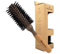 Regincos 20429 Cork Grip Hair Brush with 16 Rows 29/66 mm, Brown