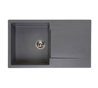 Reginox Amsterdam 10 Gs Grey Granite 1 Bowl Inset Reversible Kitchen Sink With Waste