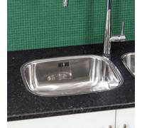 Reginox Comfort Single Bowl Kitchen Sink Stainless Steel Basket Strainer Waste
