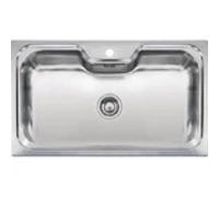 Reginox Jumbo Inset Kitchen Sink Stainless Steel Large Bowl Waste 1 Tap Hole