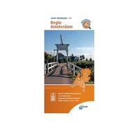 Region Amsterdam cycling map (ANWB fietskaart (17)): 1:66.666