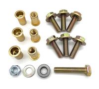 Region Offroad Skid Plate Nutserts and Bolts Set compatible with Jeep Wrangler TJ LJ 2003-2006