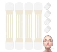 Region Stretch Band - Silicone Neck Lifting Tape with 20pcs Replacement Patches - Breathable Skin Firming Patch | Thin Firming Patches for Neck, Women, Ladies - Waterproof Design