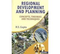 Regional Development & Planning Concepts, Theories, & Techniques