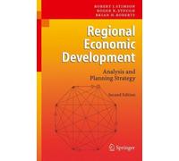 Regional Economic Development : Analysis and Pl. Stimson, Stough, Roberts<|