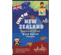 Regional Travel Word Search Puzzle Book: New Zealand: Easy-to-read word searches featuring New Zealand’s regions, towns, landmarks, and natural ... and a calming activity for any quiet moment.