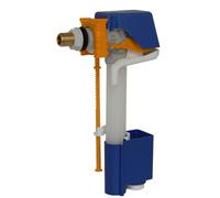 Regiplast 0800 Silent Hydraulic Float Valve with Differential Filling 1 Side Entry 3/8 Inch
