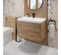 Regis Forma Wall Hung Wood Basin Vanity Unit 800mm