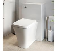 Regis Forma White Back To Wall Toilet Unit & Square Marseille Toilet 500mm