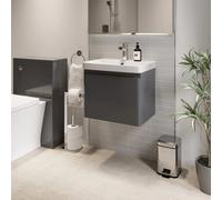 Regis Grey Wall Hung Vanity Unit - 500mm Width