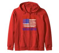 Register To Vote - Your Voice Matters Voter Registration Zip Hoodie