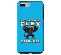 Registered FLEX Offender Workout Motivation Gym Design Case for iPhone 7 Plus/8 Plus