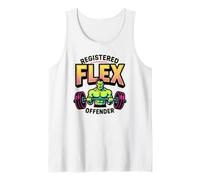 Registered Flex Offender Workout Motivation Gym Design Tank Top