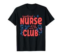 Registered Nurse Club AllDay Everyday RN Nursing Students T-Shirt