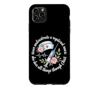 Registered Nurse RN Christianity Jesus Bible Case for iPhone 11 Pro Max