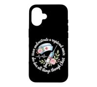 Registered Nurse RN Christianity Jesus Bible Case for iPhone 16