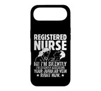 Registered Nurse Silently Assessing Your Jugular Vein Design Case for iPhone Air