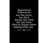 Registered Pharmacist Are Like Stars: Lined Journal Notebook