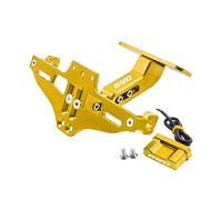 Registration Plate Holder For 690 SM SMCR SMC 690 For Enduro R ABS 2007-2024 License Plate Holder Plate Frame Light Tail Tidy Accessories(Gold)