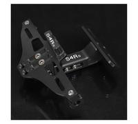 Registration Plate Holder For Ducati For Monster S4RS S4R S 2006-2008 Adjustable Tail Tidy License Plate Holder With Light Tail Tidy Accessories(Black)