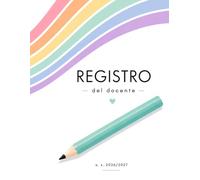 REGISTRO DEL DOCENTE di MAESTRA MARTY - FINO A 5 CLASSI: a colori (numero studenti MAX 30)
