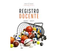 Registro Docente 2026/2027: Agenda scolastica con planner mensile, agenda settimanale, registro voti, calendario delle verifiche, spazio appunti e ... delle classi - scuola secondaria: FORMATO A4