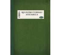 Registro verbali assemblea: Libro assemblee associazioni , 120 pagine numerate, formato grande A4 (Registri Amministrativi, Contabili e Verbali)