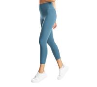 Regolith Leggings with Discreet Inner Waistband Pocket - Sleek Stylish Design, Great for Yoga and Everyday Wear - Soft and Second-Skin Comfort - Light Navy Gym Leggins for Women - L