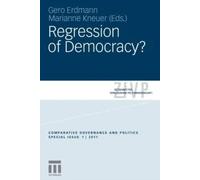 Regression of Democracy? Springer Nature B.V. Paperback Springer