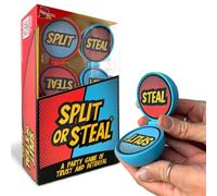 Regrettable Games Split or Steal | Ridiculous Me or You Voting Game of Trust and Betrayal | Hilarious Fun Party Game for Couples, Friends, Date nights | 3 Simple Rules | Funny gift for Age 16+