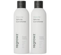 Regrowz Volume Conditioner 200ml x 2 - Biotin Hair Thickening Conditioner for Fine & Thinning Hair - Restore and Strengthen Stronger & Healthier Looking Hair for Men & Women