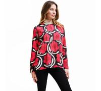 Regtta Womens Orla Kiely Long Sleeve Lightweight Blouse Top - Pink - 18