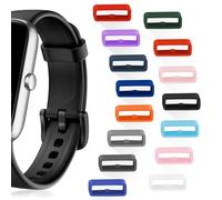 REGUICORP Magic Band Locks 15 Pack, Multi-Color Smart Watch Security Bands, Silicone Magic Band Clips, Compatible with Most Watch