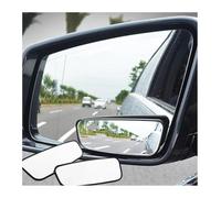 Regular 2PCS Car Side Blind 60 Degree Wide Angle Additional Spherical Dead Zone Mirrors Upper Wing Mirror Glass