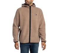 Regular Badge Teddy Zip Fleece Coastal Taupe L